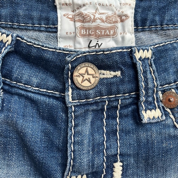 Liv BIG STAR Jean Shorts - Picture 4 of 5